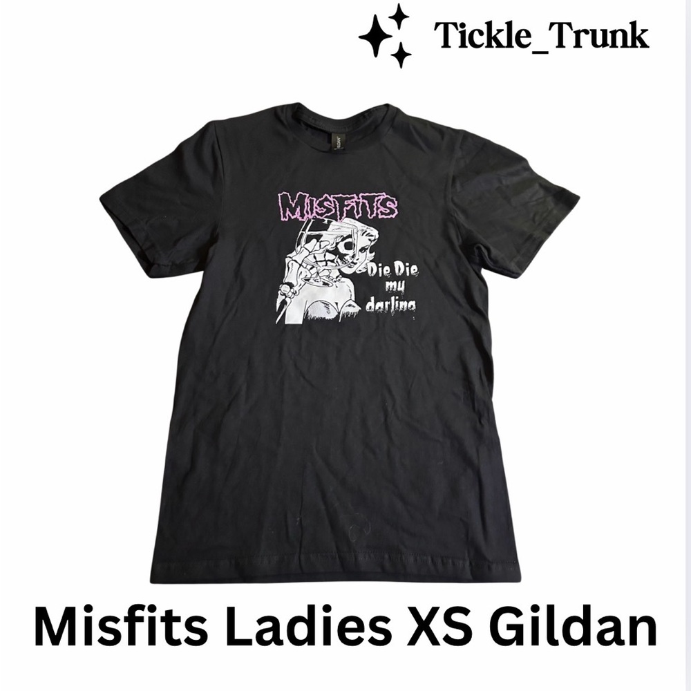 Black Graphic Tee - Ladies